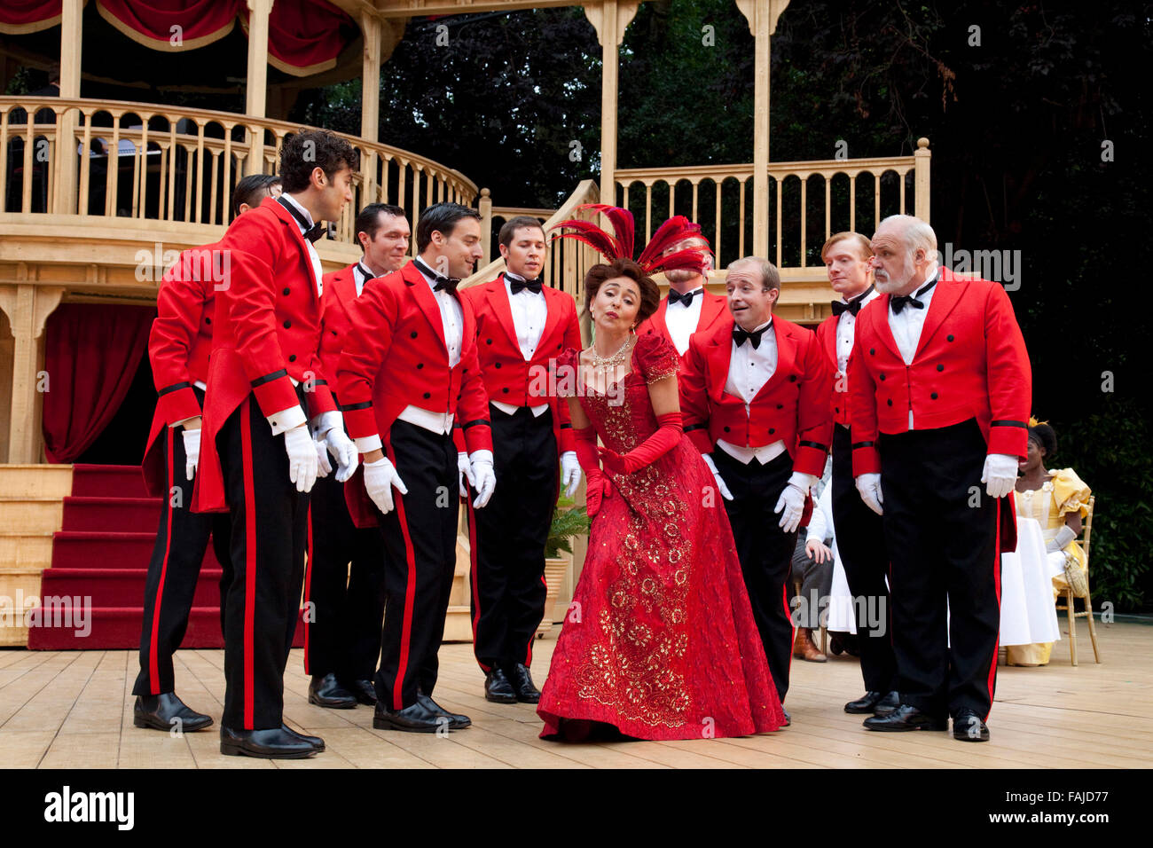 Musical Hello Dolly! at the Regent's Park Open Air Theatre, London with