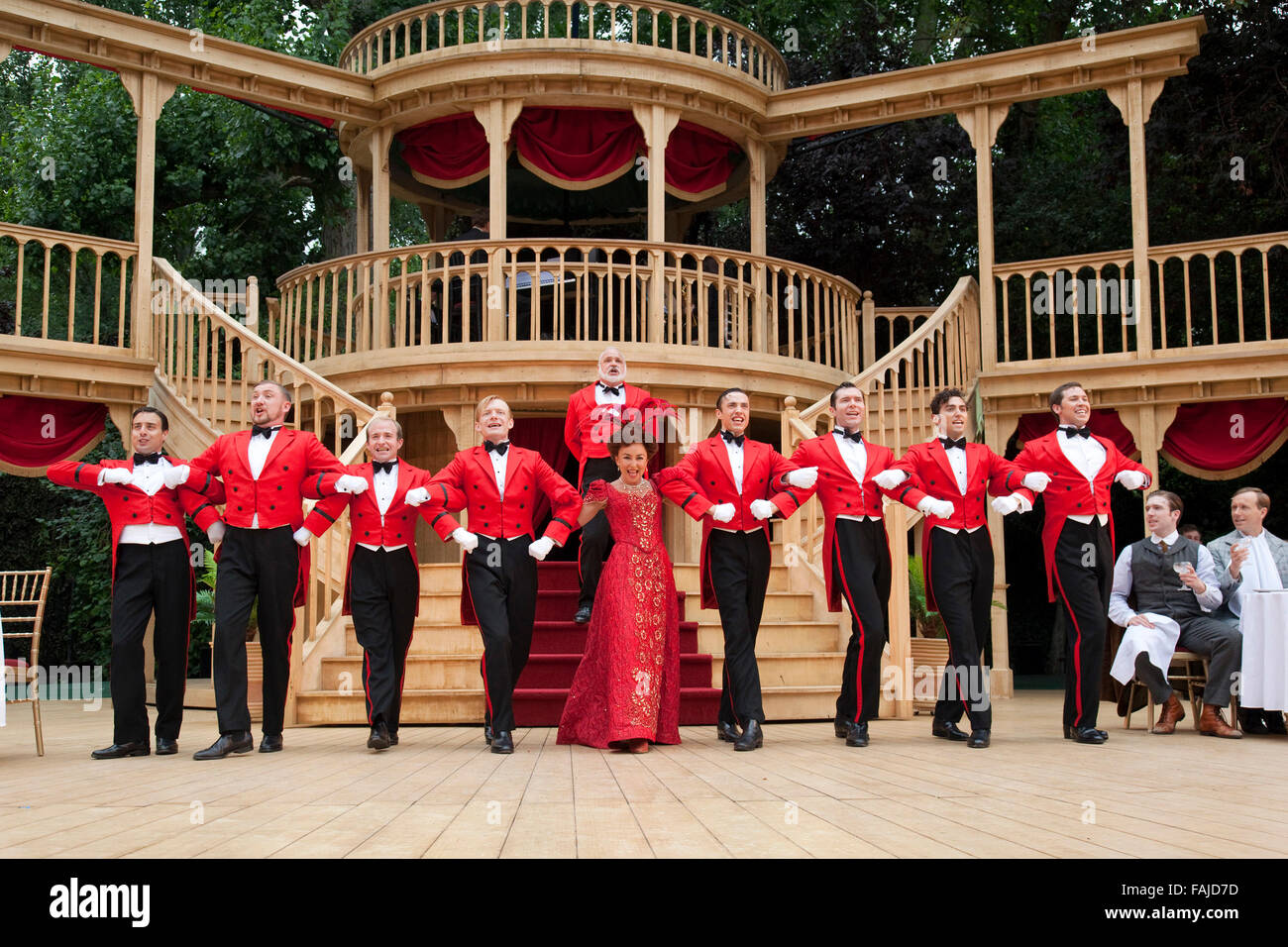 Musical Hello Dolly! at the Regent's Park Open Air Theatre, London with