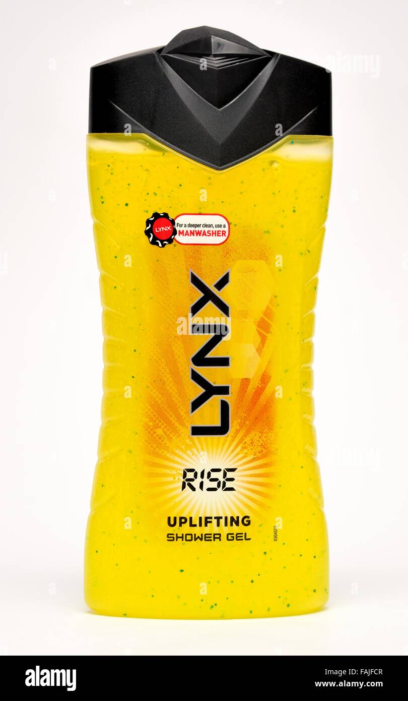 Lynx rise uplifting shower gel Stock Photo