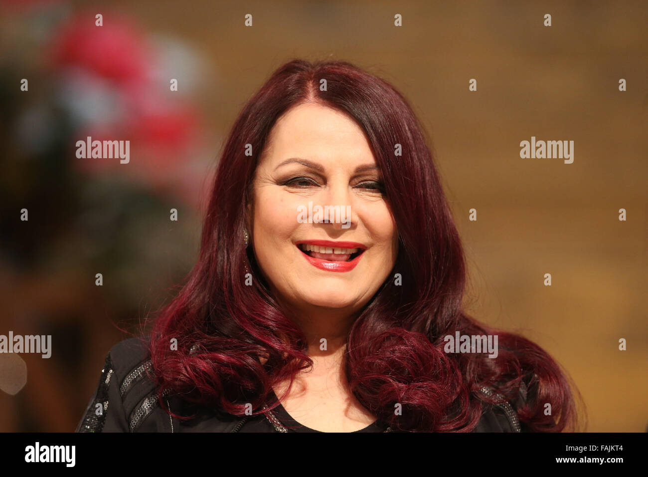 Linz, Austria. 31st Dec, 2015. German singer Marianne Rosenberg at a ...