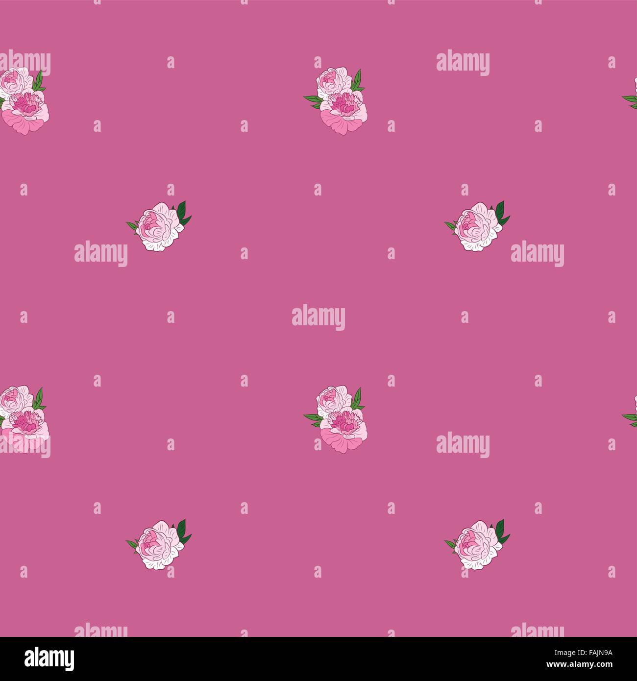 Seamless pattern with pink peonies Stock Vector Image & Art - Alamy