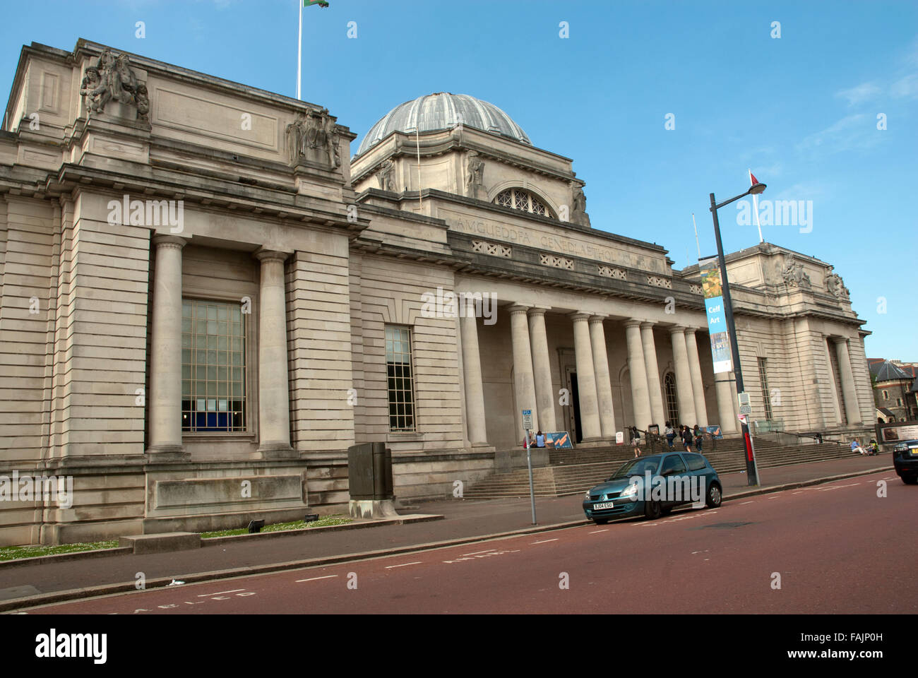 National Museum Cardiff - museum and art gallery -  Cathays Park, Cardiff, Wales UK Stock Photo
