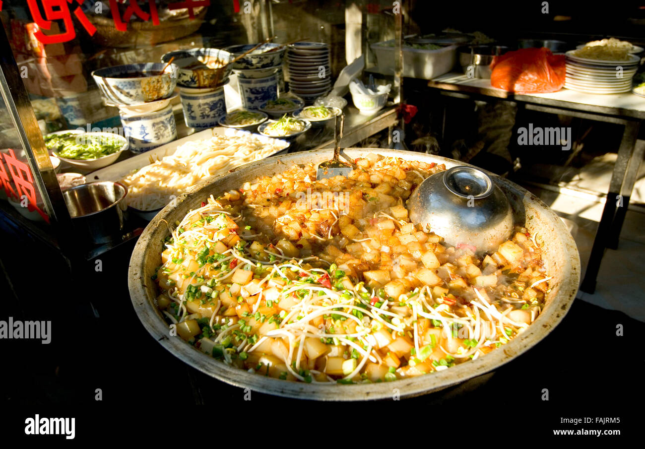 Chinese street food Stock Photo