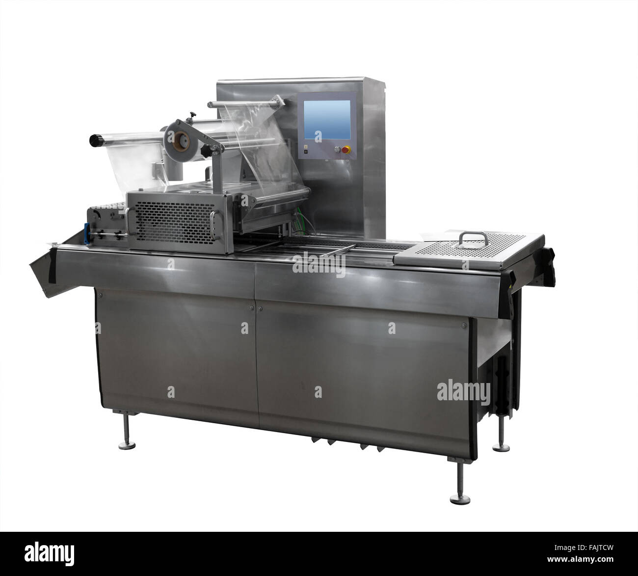 Effective tray isolated on white Stock Photo