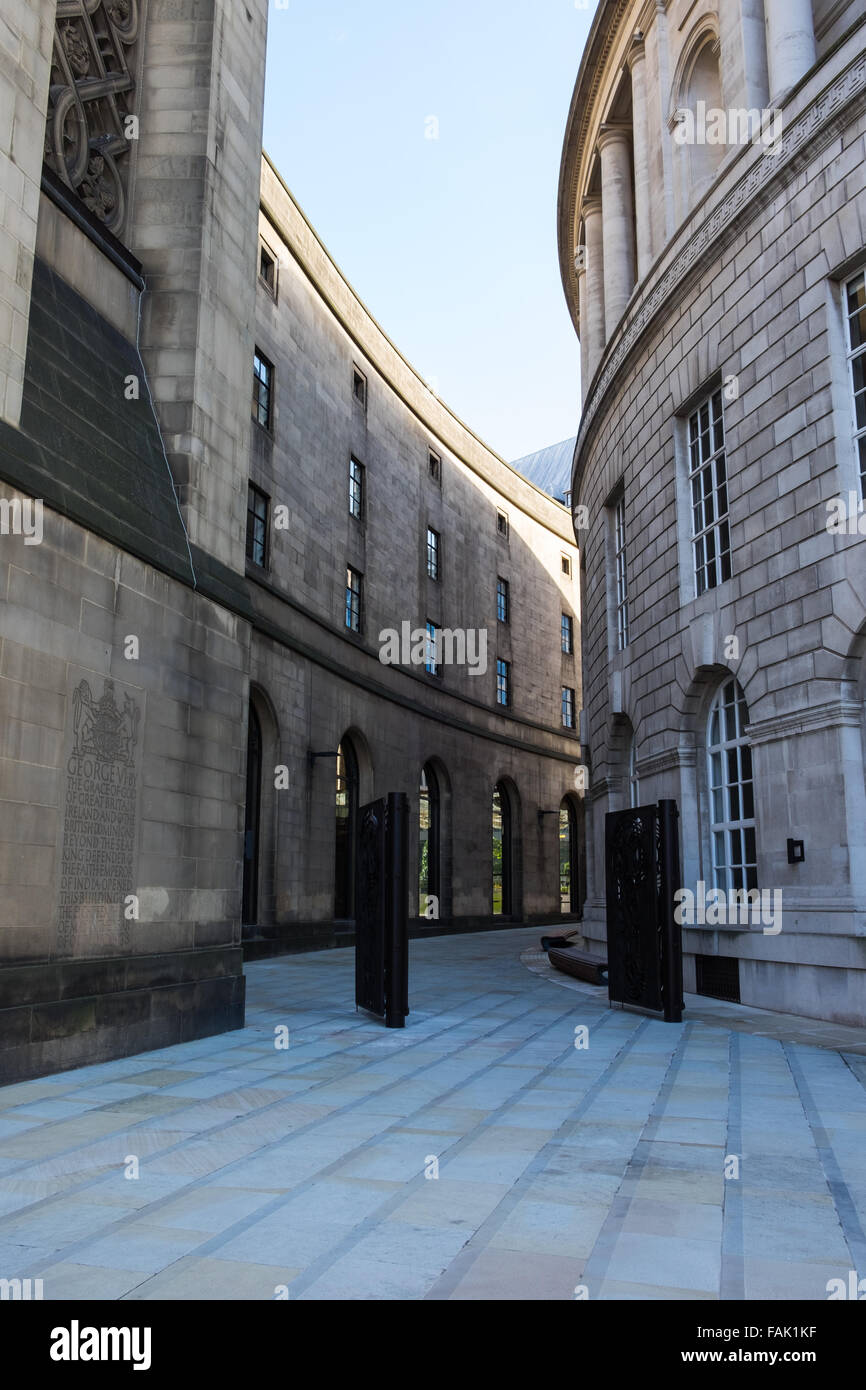 St Peters Square in Manchester City Centre UK Stock Photo Alamy