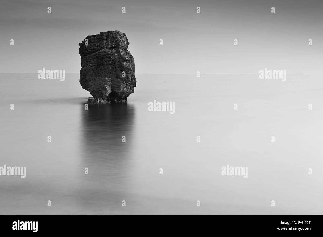 Long beach view Black and White Stock Photos & Images - Alamy