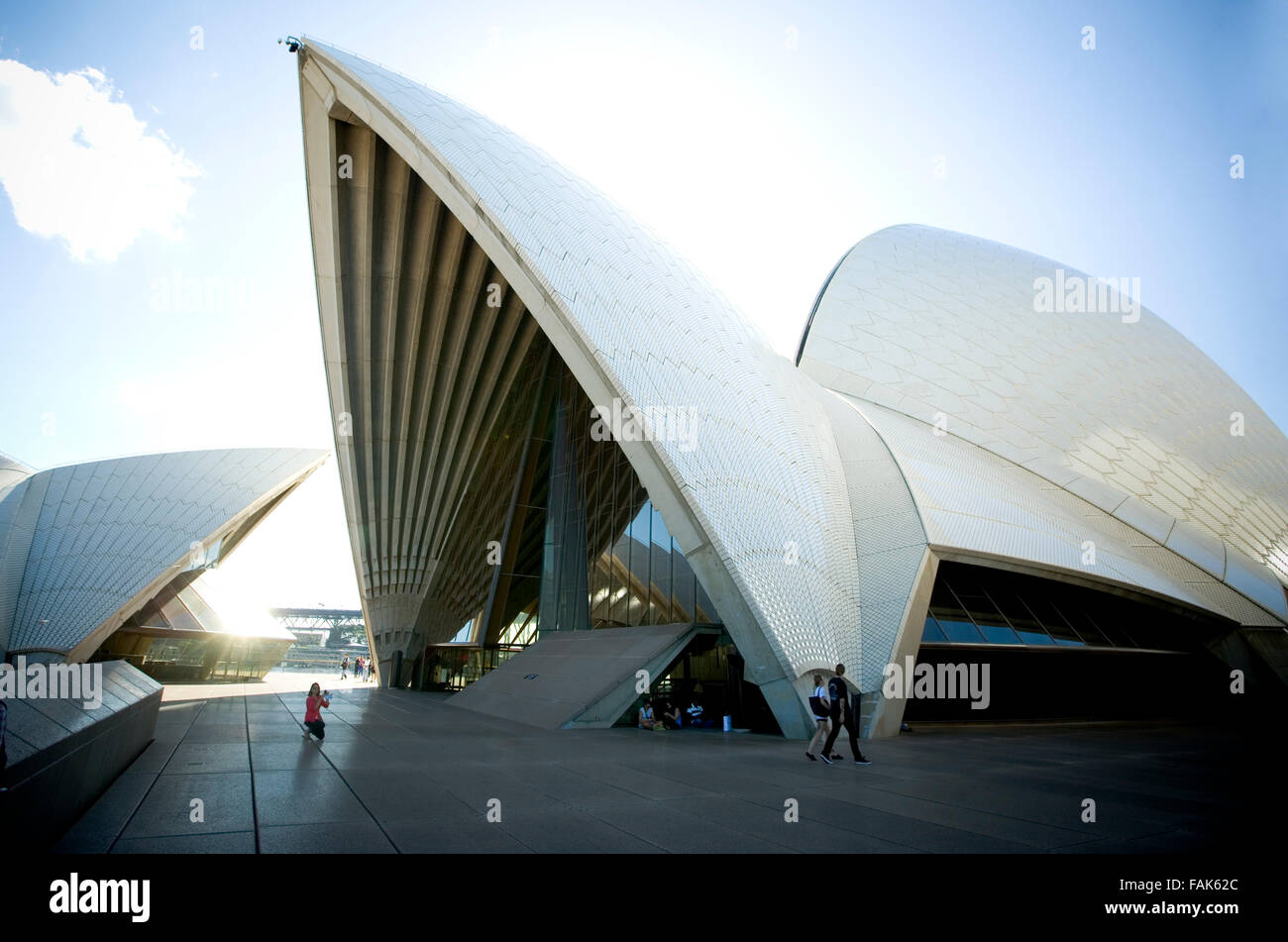 Opera House, UNESCO World Heritage Site, Sydney, New South Wales, Australia, Pacific Stock Photo