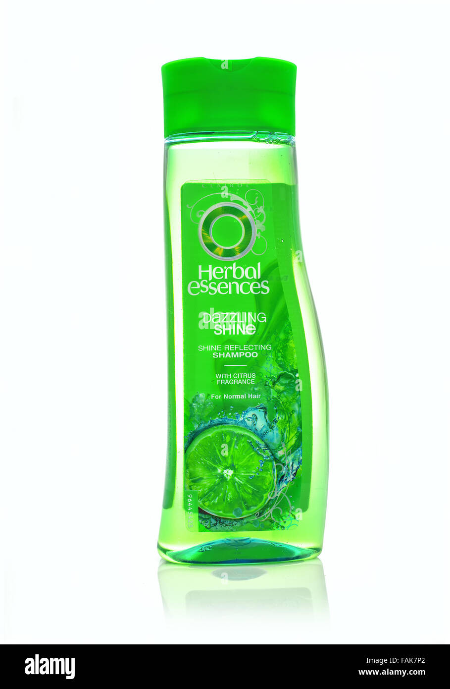 Clairol Herbal Essences Dazzling Shine Shampoo A White Background