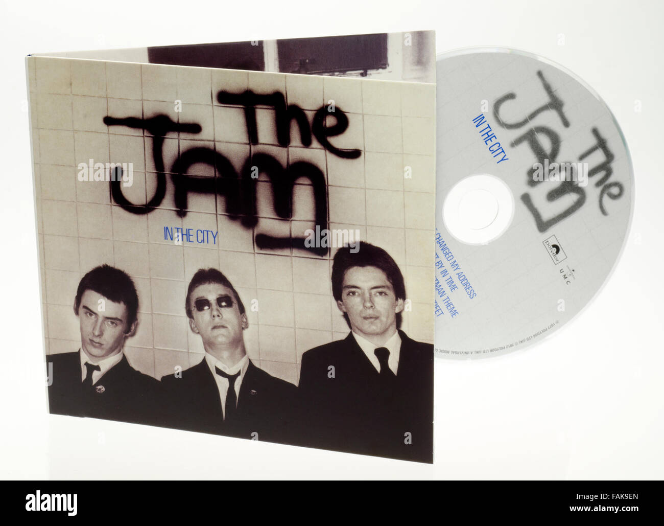 The Jam, In The City, Debut Album Released May 1977 Stock Photo Alamy