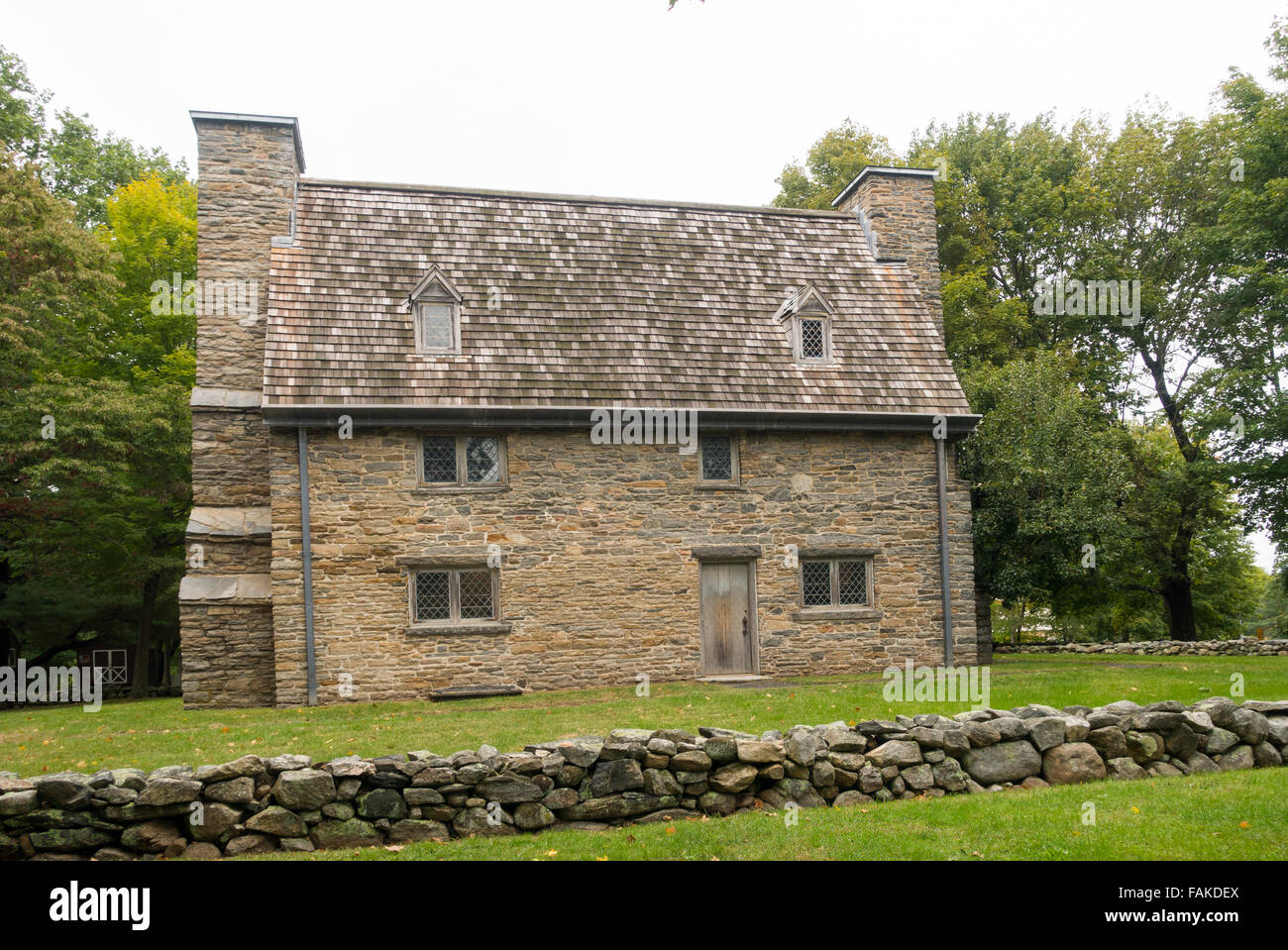 Henry Whitfield house Guilford CT Stock Photo Alamy