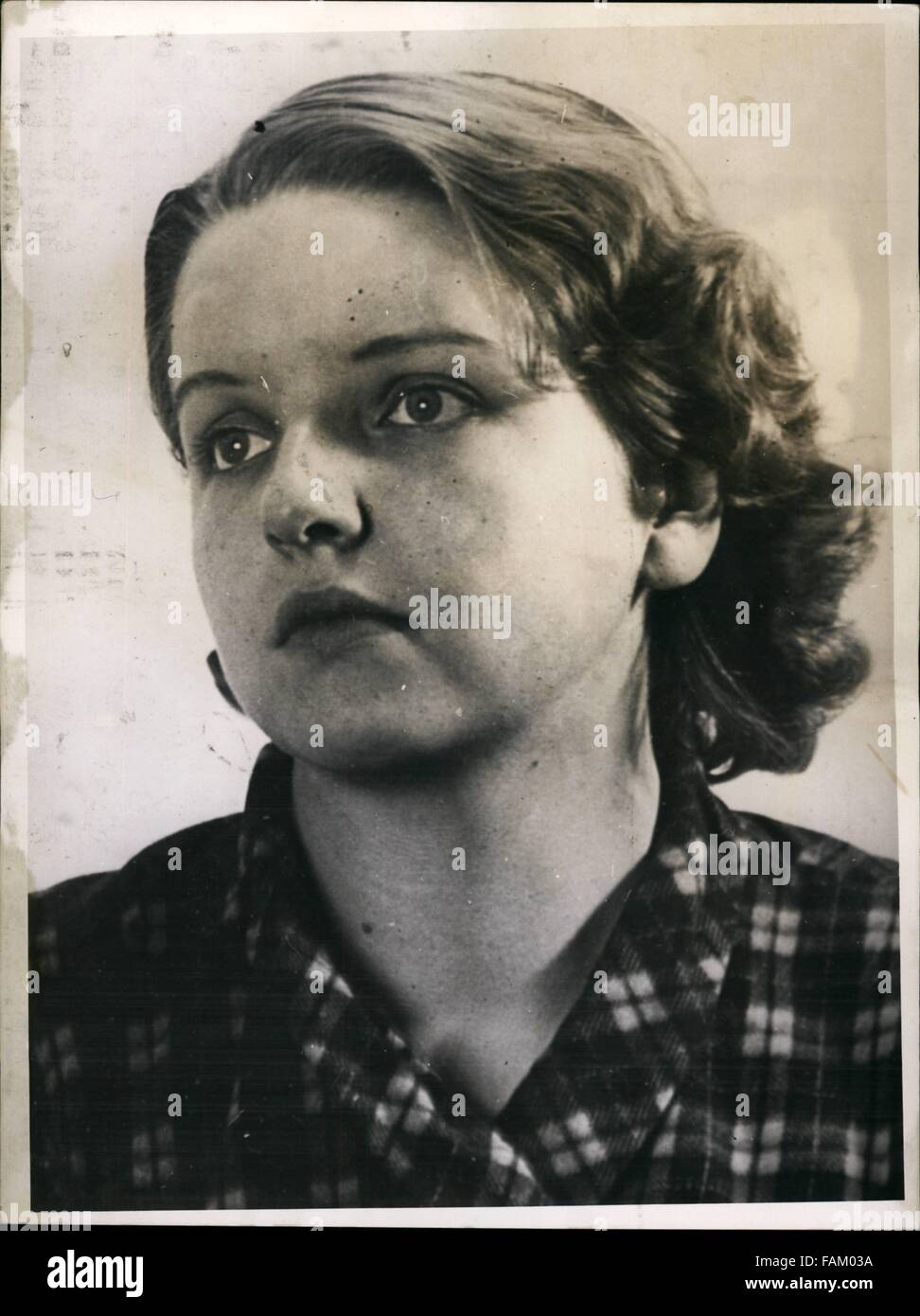 1962 - Adrienne Eckhardt who tVienna in Johan Amvey murder © Keystone ...