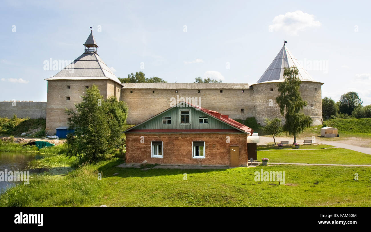 fortress Old Ladoga in town Old Ladoga in Russia Stock Photo Alamy