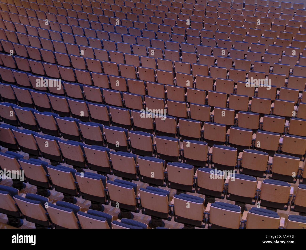 Rows of seats in a concert hall Stock Photo Alamy