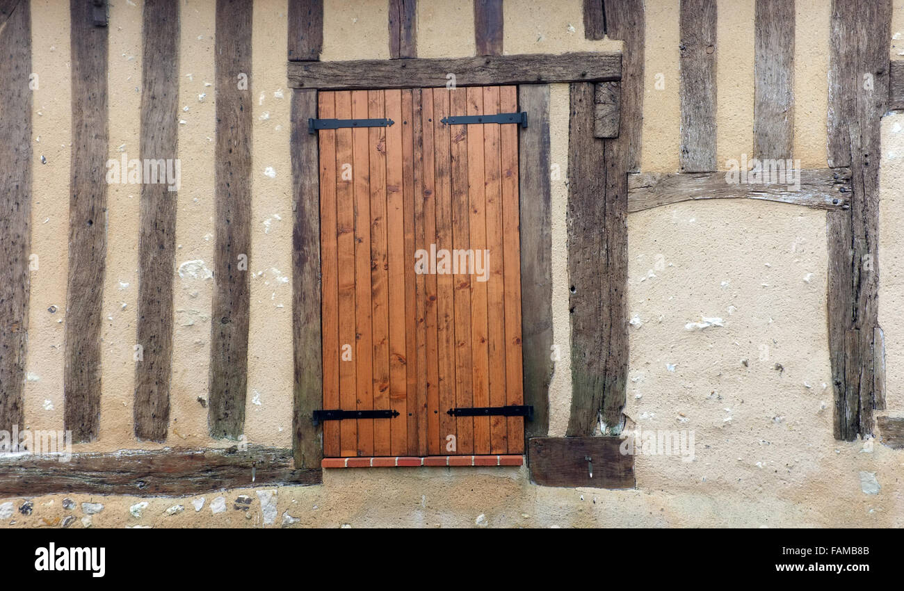 Old window with shutters Stock Photo - Alamy