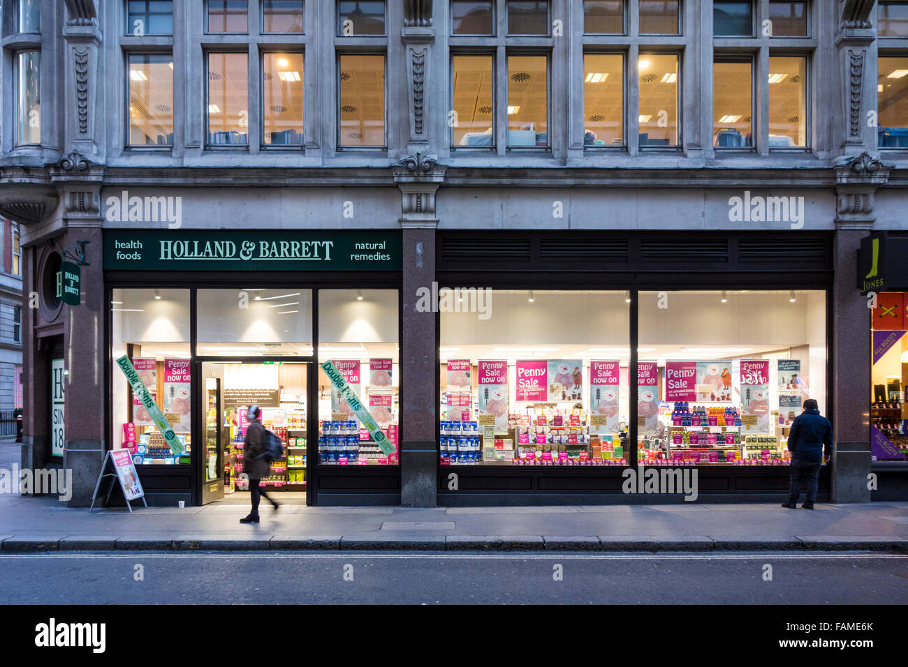Holland & Barrett store, London Stock Photo Alamy