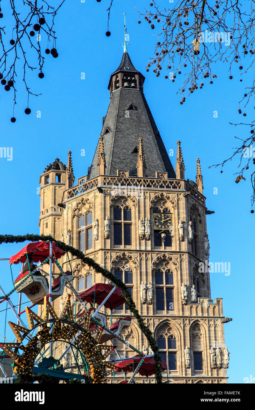 cologne koln town city buildings germany Stock Photo