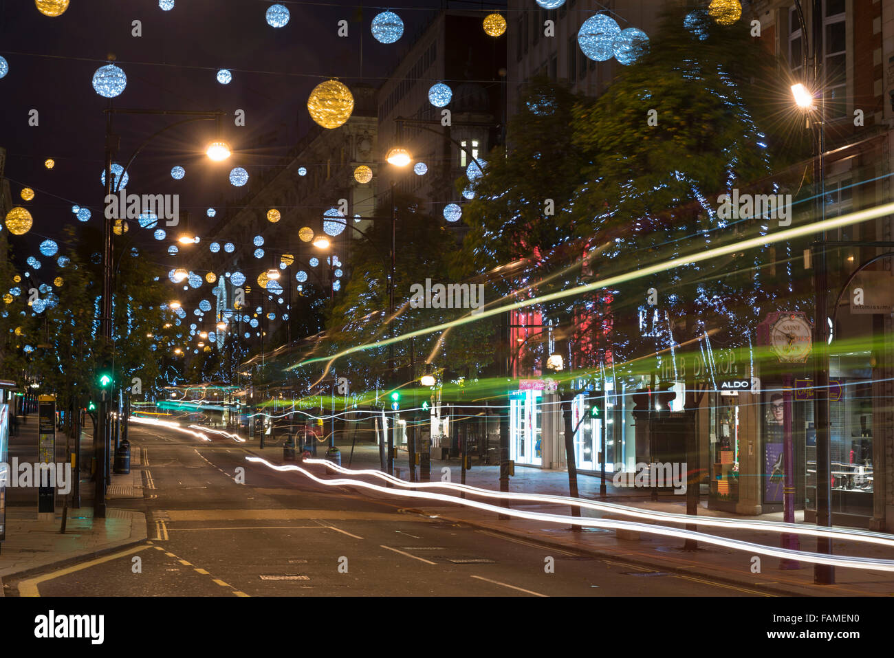 Christmas lights on Oxford Street, London, UK Stock Photo Alamy