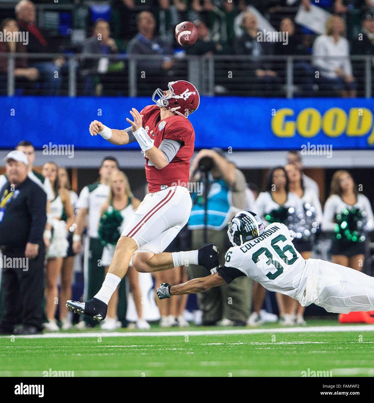 December 31 2015 During The Goodyear Cotton Bowl Game