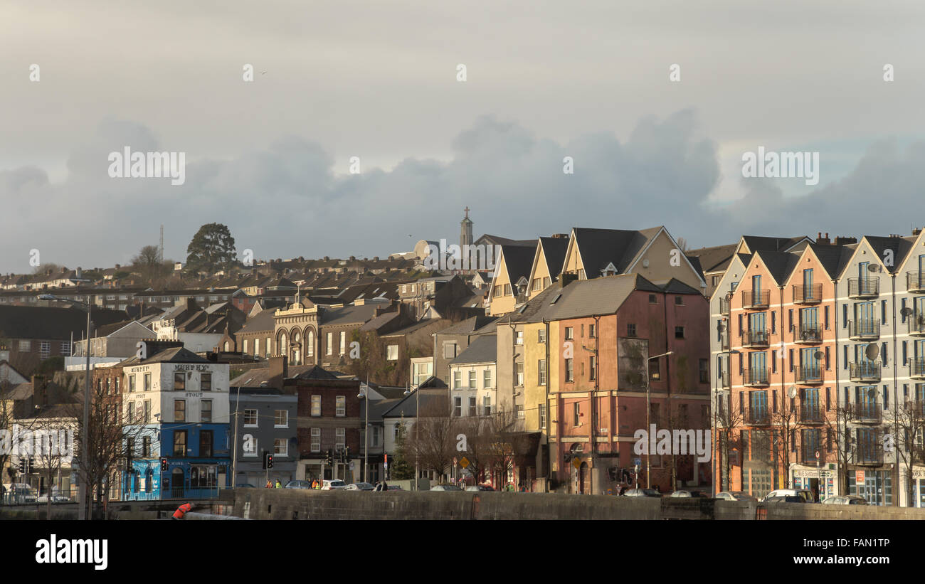 View at Hollyhill, Cork City, Ireland Stock Photo