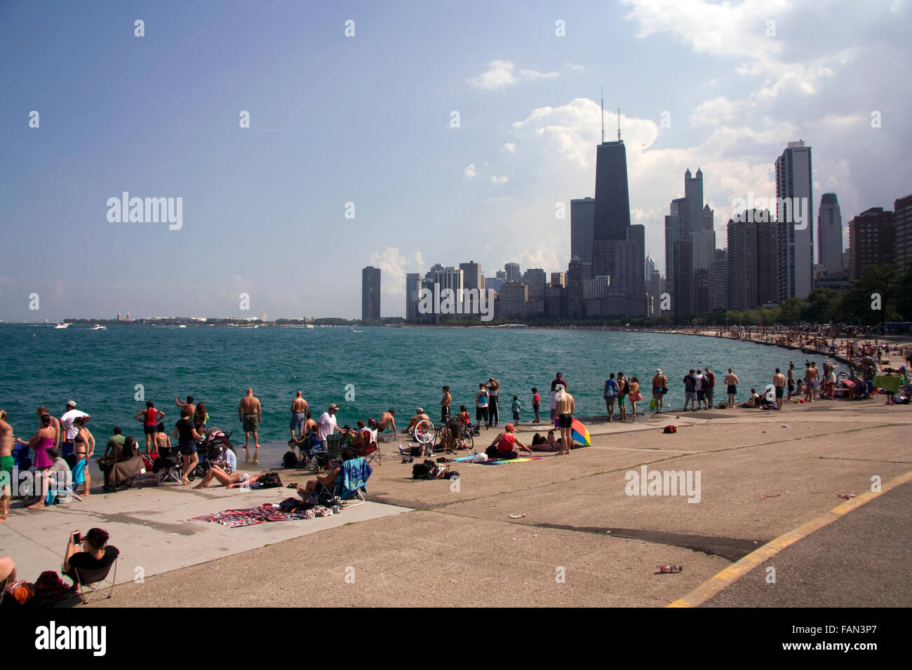 Chicago Buildings Architecture. Lake shore Stock Photo - Alamy