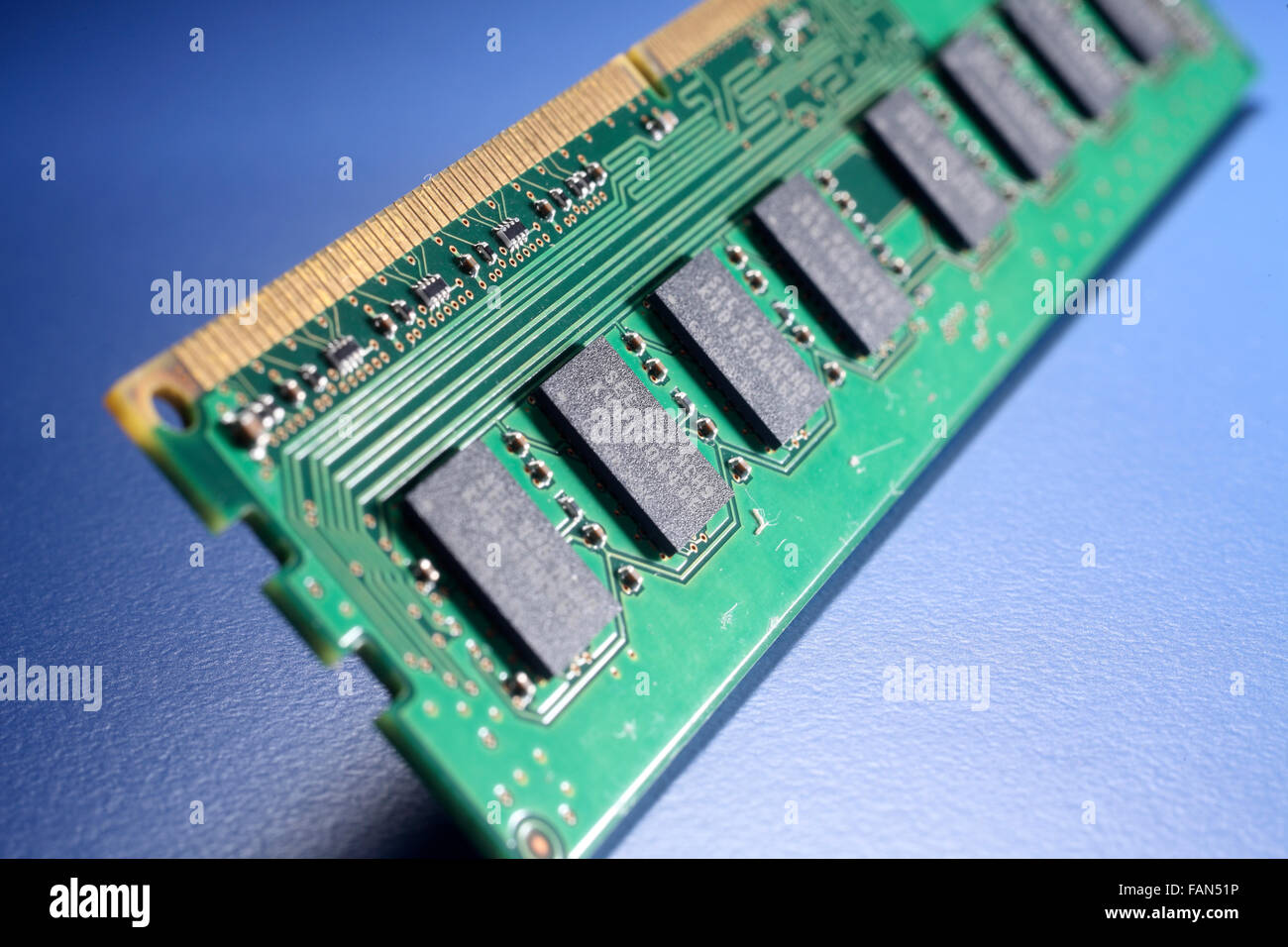 close up Computer memory chips. RAM Stock Photo - Alamy
