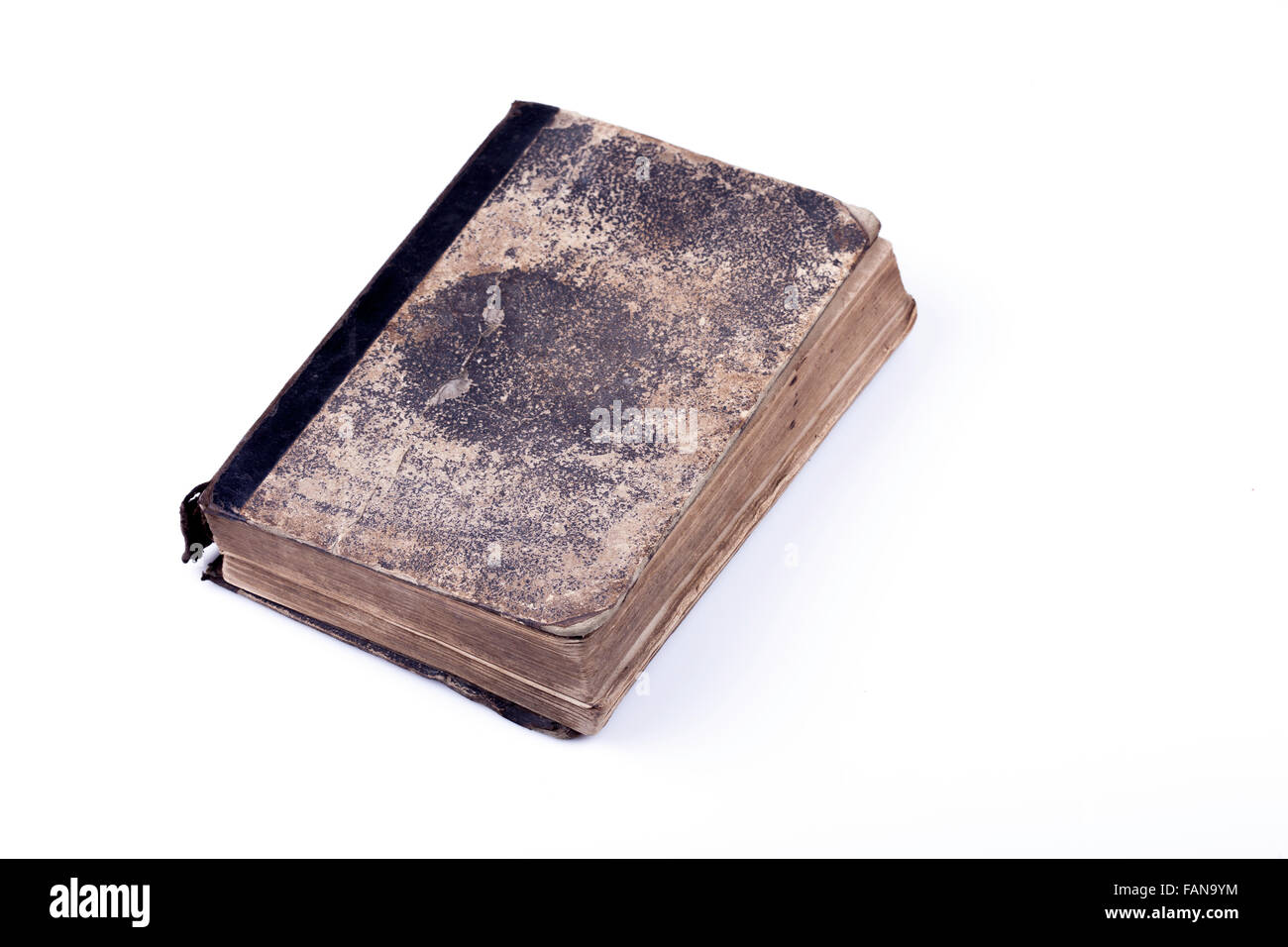 old book on white background Stock Photo Alamy