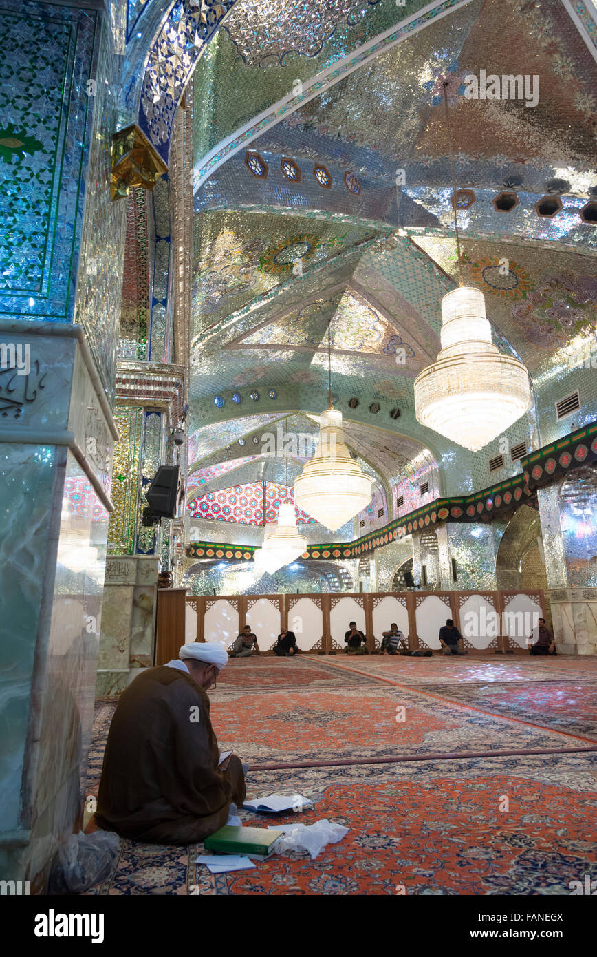 Aramgah e Shah e Cheragh shrine. Shiraz. Iran. Stock Photo