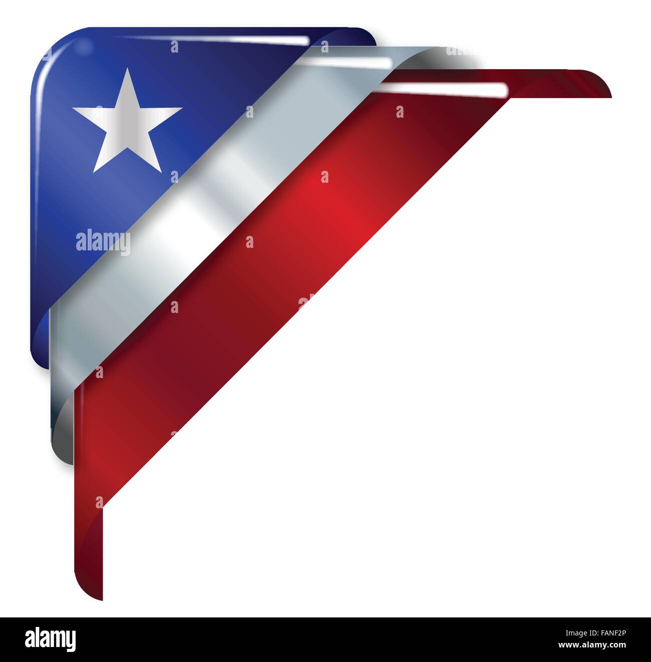 Red White and Blue with large star flag colours over a white background Stock Vector Image & Art