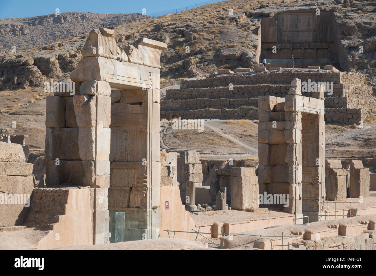 Persepolis archeological site. Iran. Stock Photo