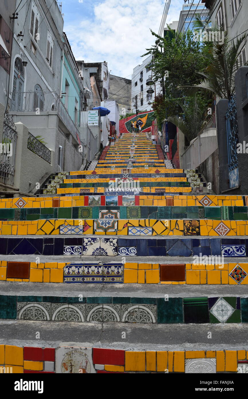 Famous steps rio hires stock photography and images Alamy