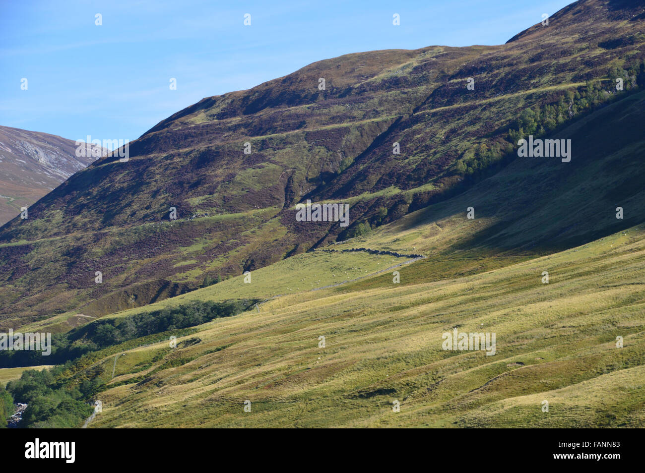 The Parallel Roads of Glen Roy Stock Photo - Alamy