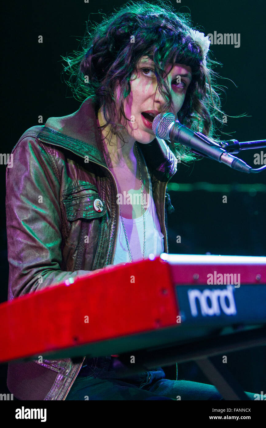 Scarlett Rapper Milan Italy. 08th March 2012. The French indie pop singer SCARLETT O ...