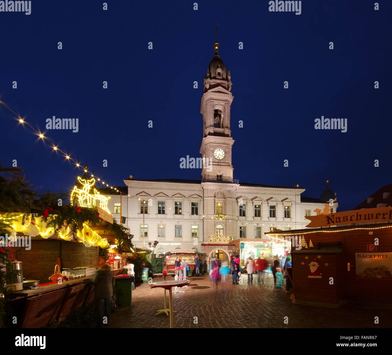 Grossenhain Weihnachtsmarkt Grossenhain christmas market 01 Stock