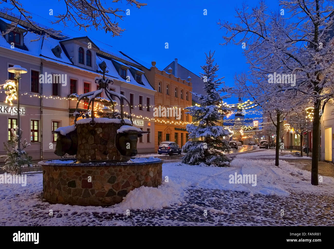 Spremberg Weihnachtsmarkt Spremberg christmas market 05 Stock Photo