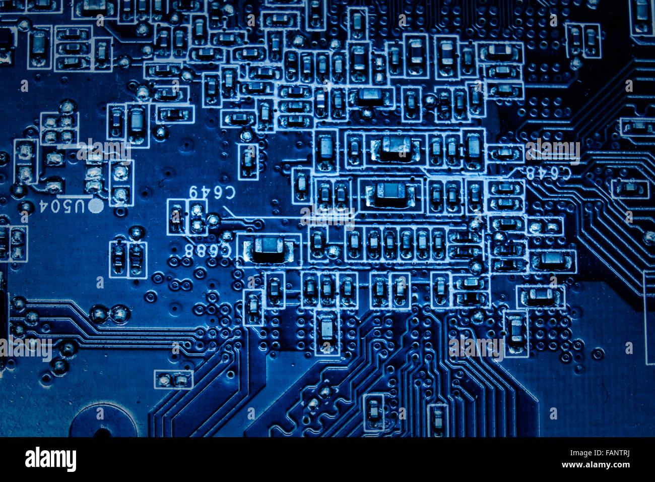 close up of circuit board Stock Photo - Alamy