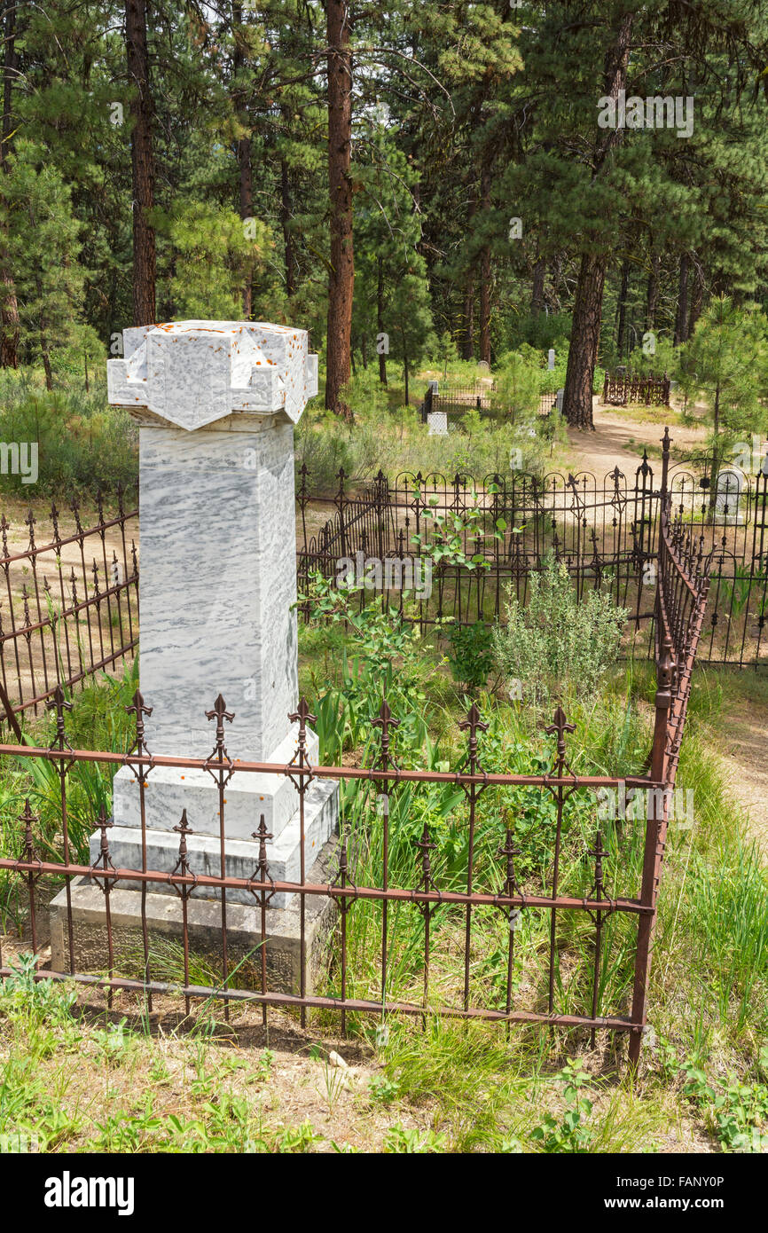 Pioneer cemetery hires stock photography and images Alamy