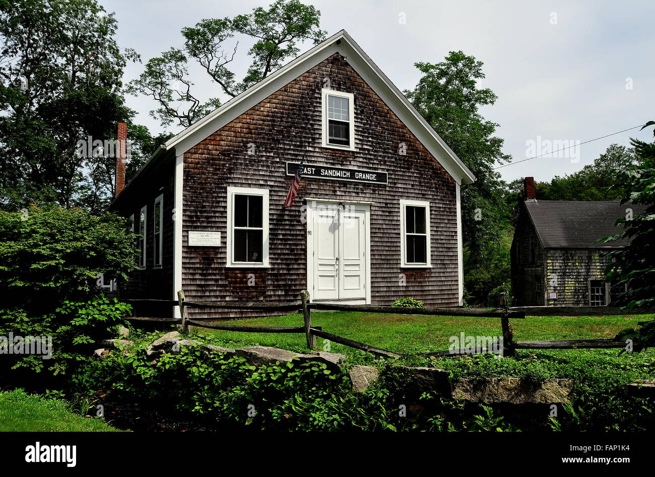 Sandwich, Massachusetts The 1889 East Sandwich Grange Hall at the
