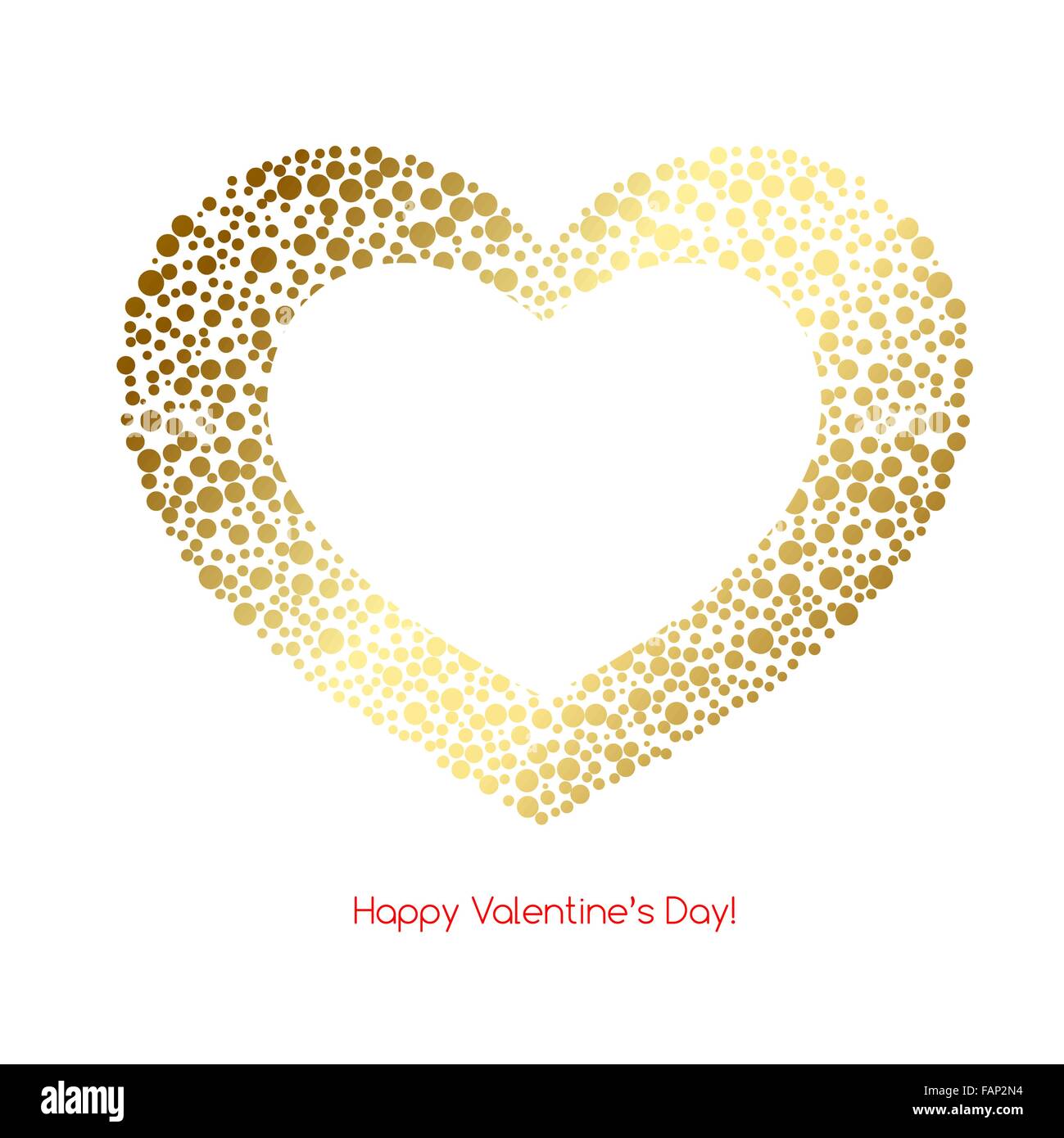 Valentines Card with heart Stock Vector Image & Art - Alamy