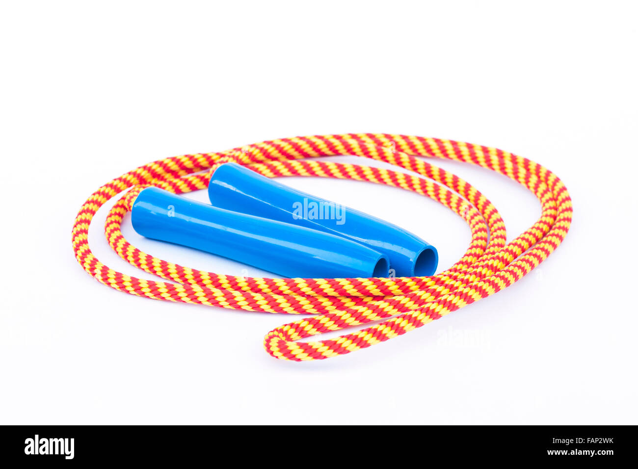 Skip Rope Side View Skipping rope isolated on white background, stock photo Stock Photo - Alamy