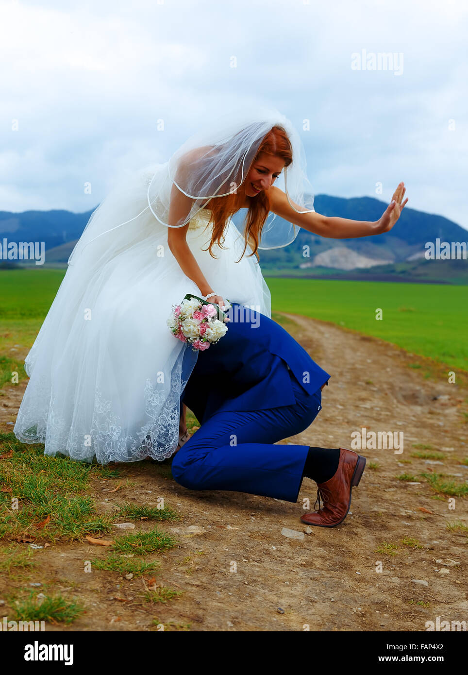 Couple affection humour hi-res stock photography and images - Page 3 - Alamy