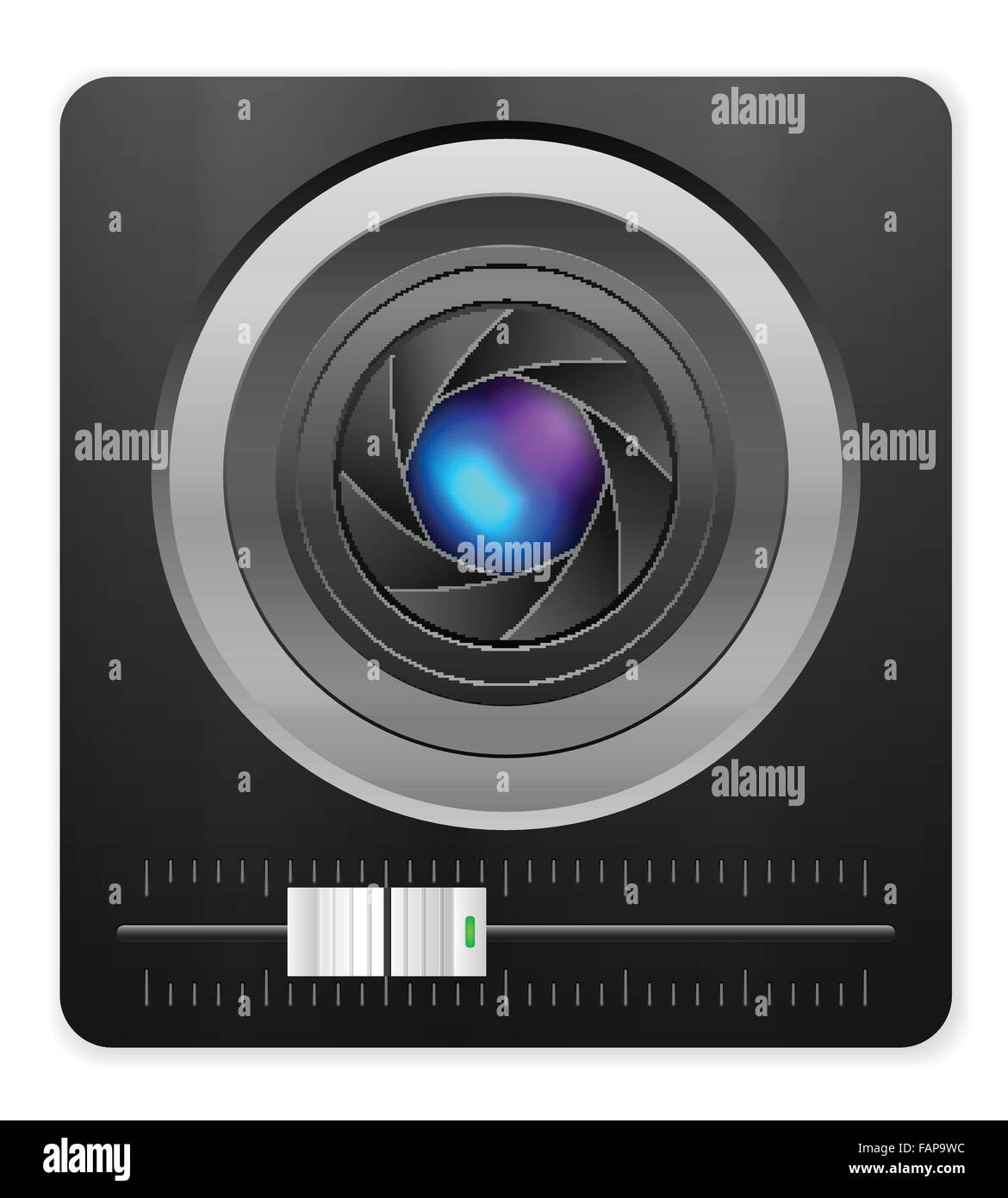 Photo camera icon on a white background. Vector illustration Stock ...