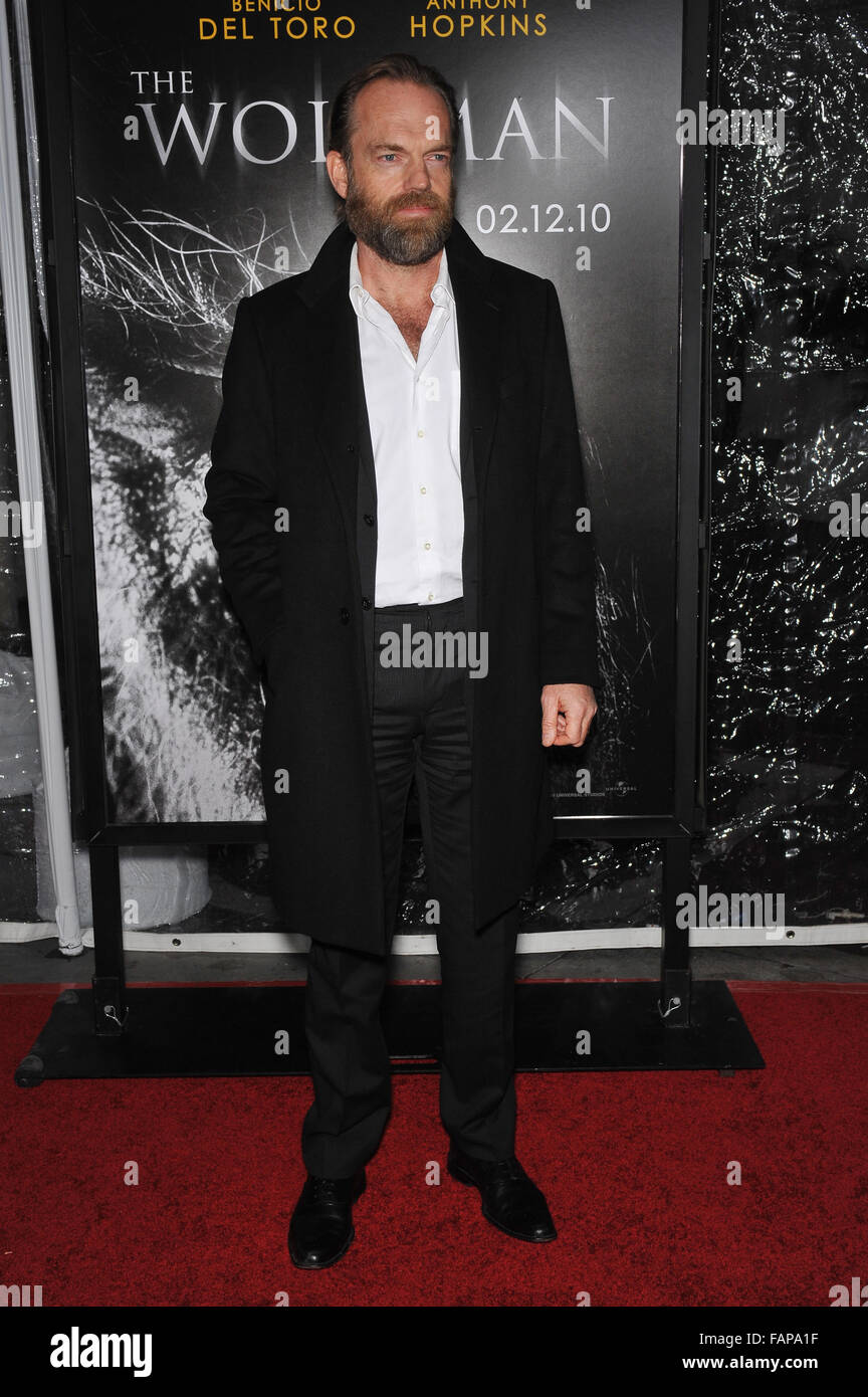 LOS ANGELES, CA FEBRUARY 9, 2010 Hugo Weaving at the US premiere of