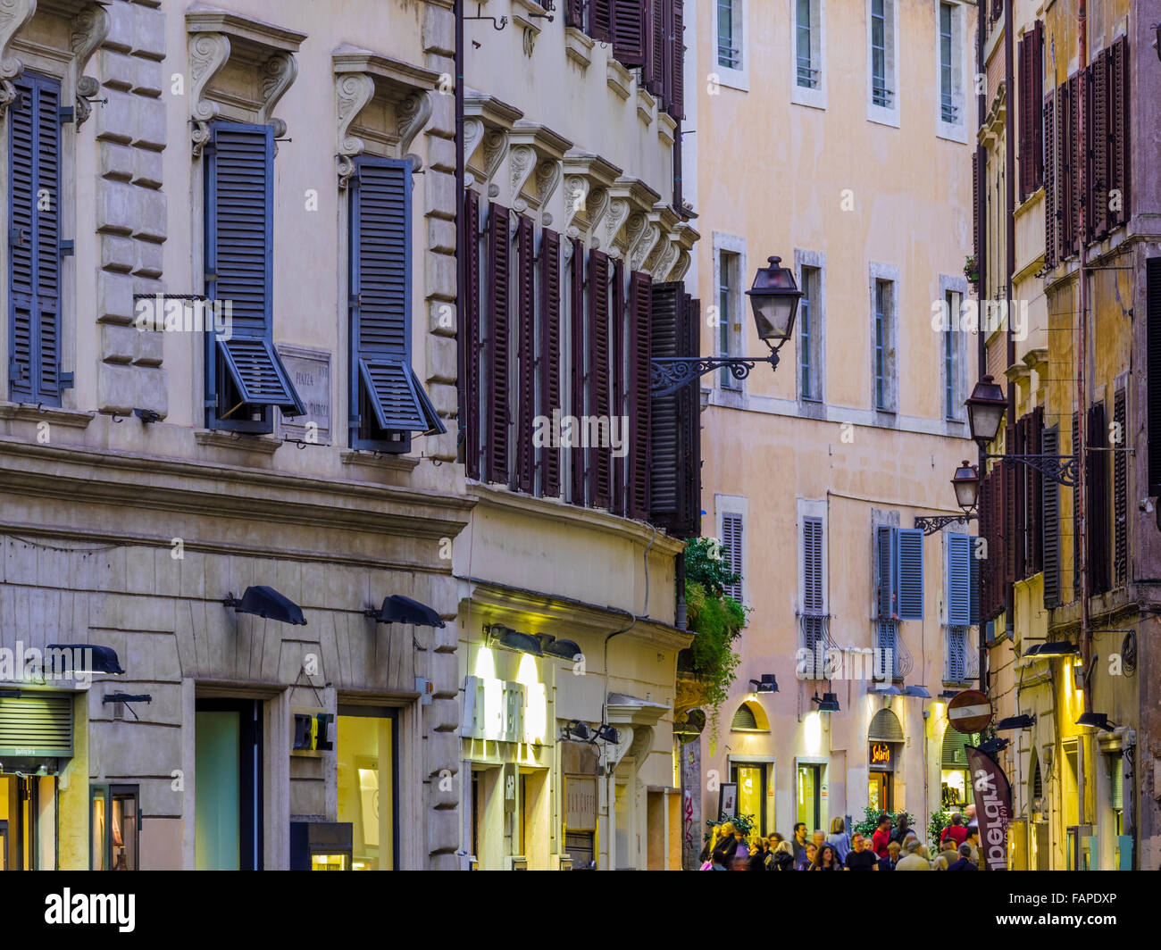 Street scenes in the centro storico area of Rome, Italy Stock Photo - Alamy