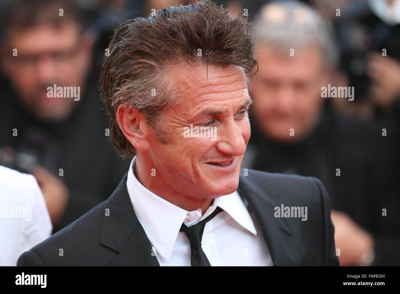 Sean Penn at Cannes 2011 Stock Photo
