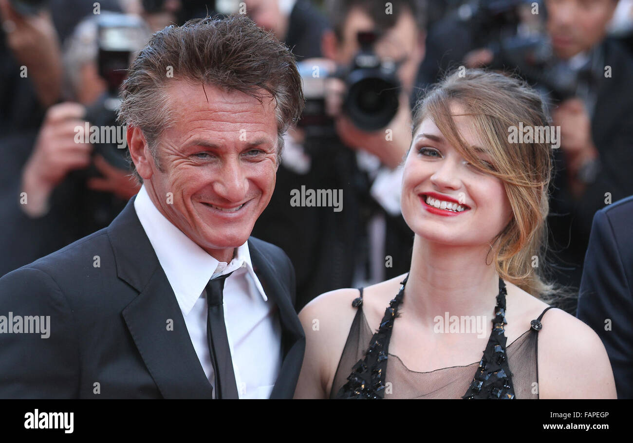 Sean Penn at Cannes 2011 Stock Photo