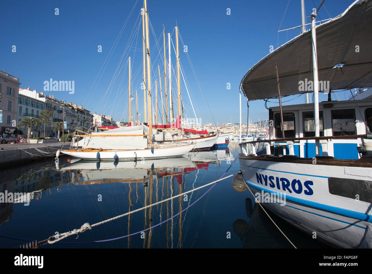 Quai Saint-Pierre, Cannes, French Riviera, France Stock Photo - Alamy