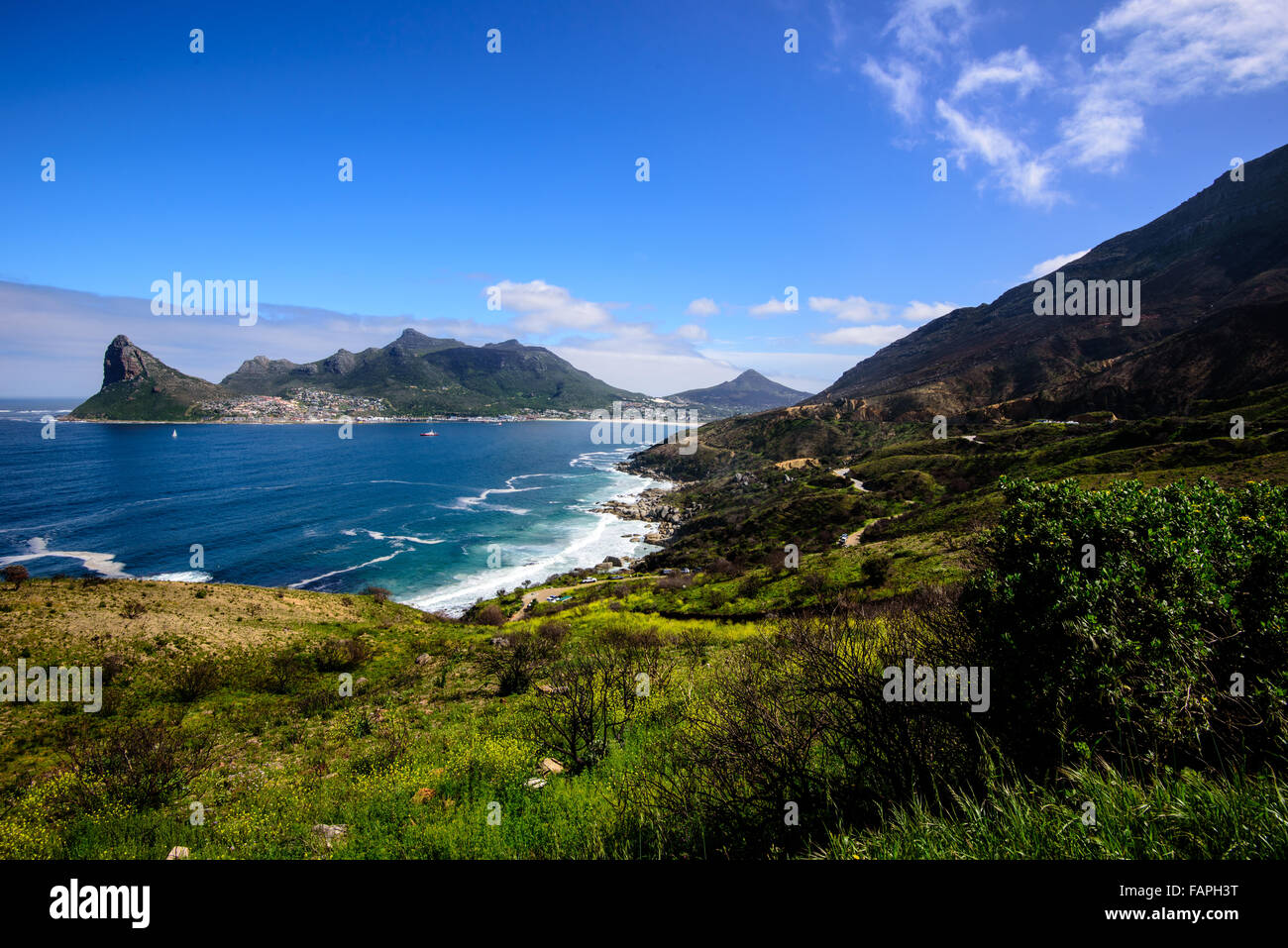 The stunningly beautiful Cape Peninsula Stock Photo