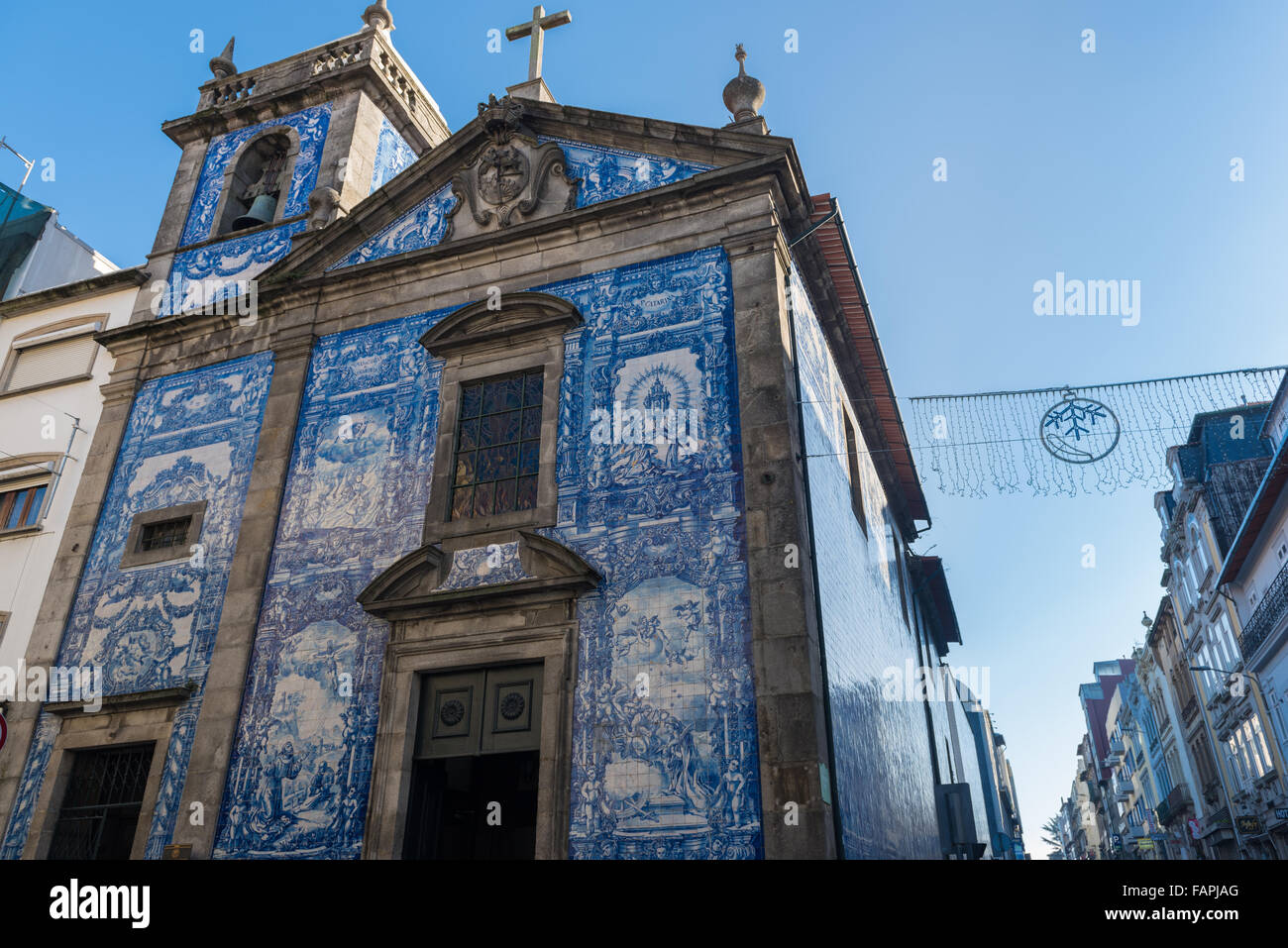 Chapel of souls (Capela Das Almas) in Porto, Portugal Stock Photo