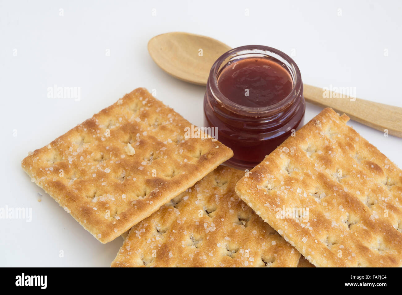 appetizer background baked biscuit brown closeup cookie cracker Stock Photo