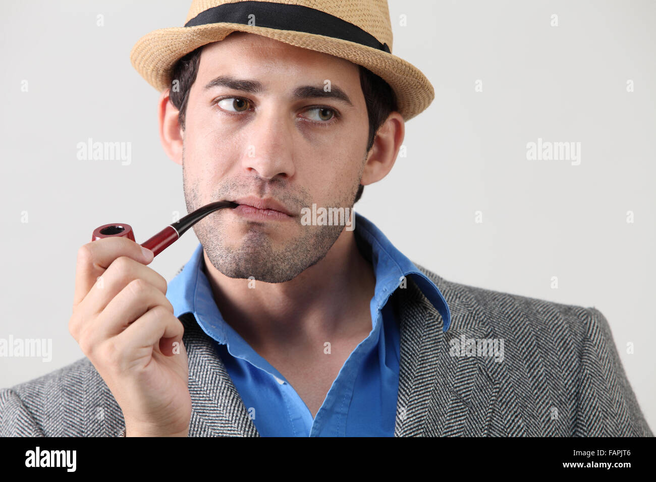 Pipe in mouth hires stock photography and images Alamy
